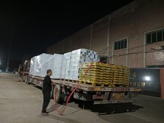 晟成工厂出口美国高性能安全护栏顺利完工发运